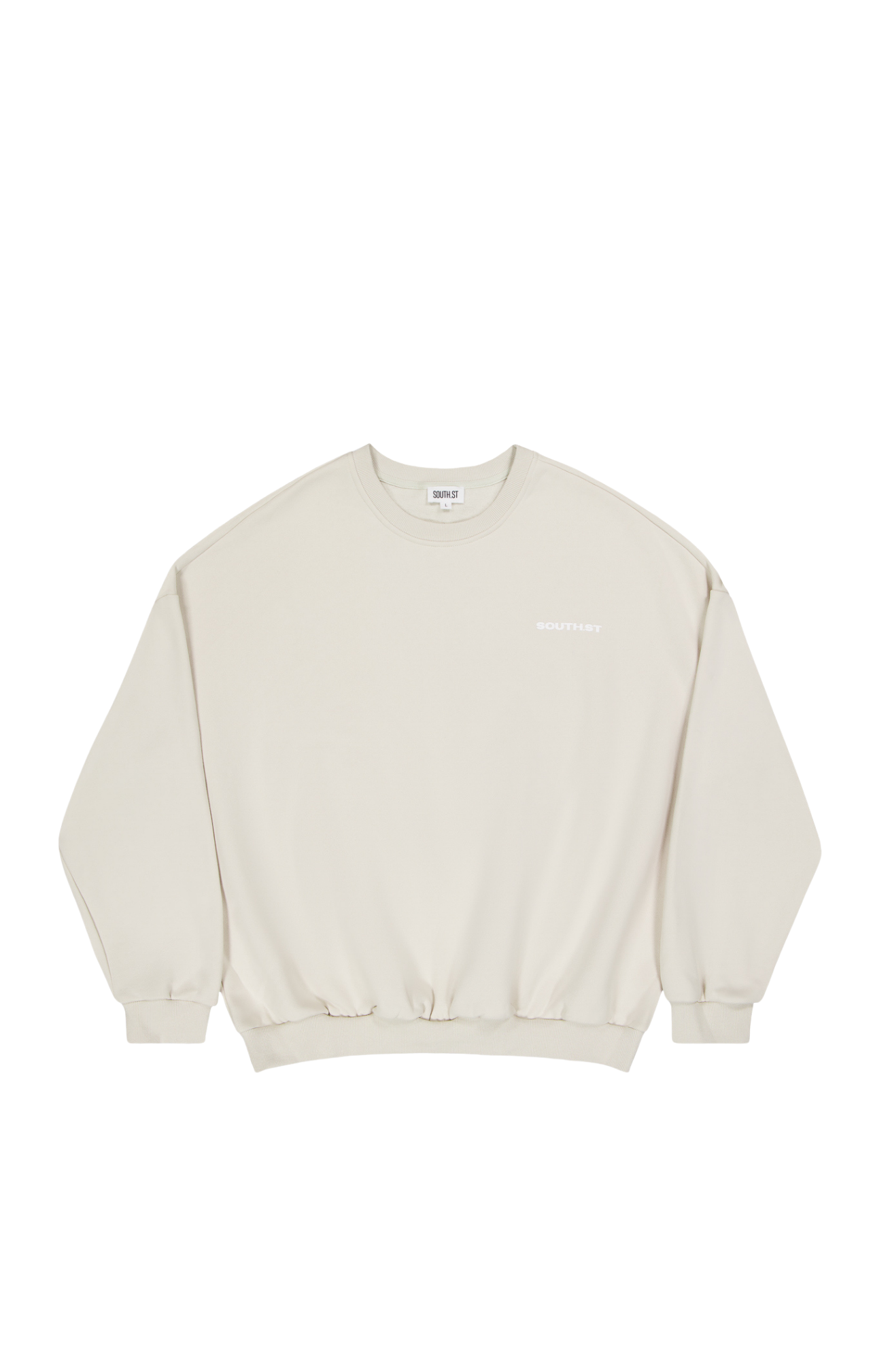 "DISTORT" SWEATSHIRT - Bone