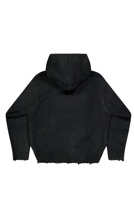 UPLOAD KNIT HOODY