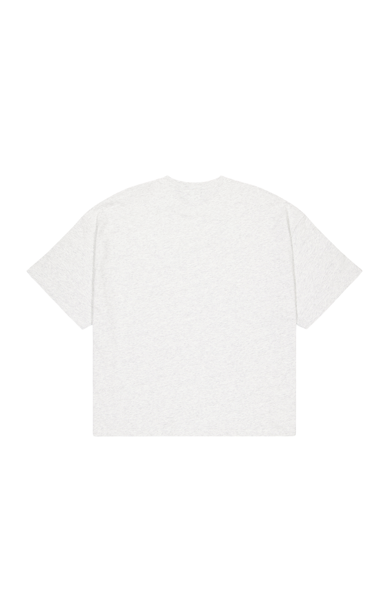 SOUTH TEE - Marl Grey / Navy