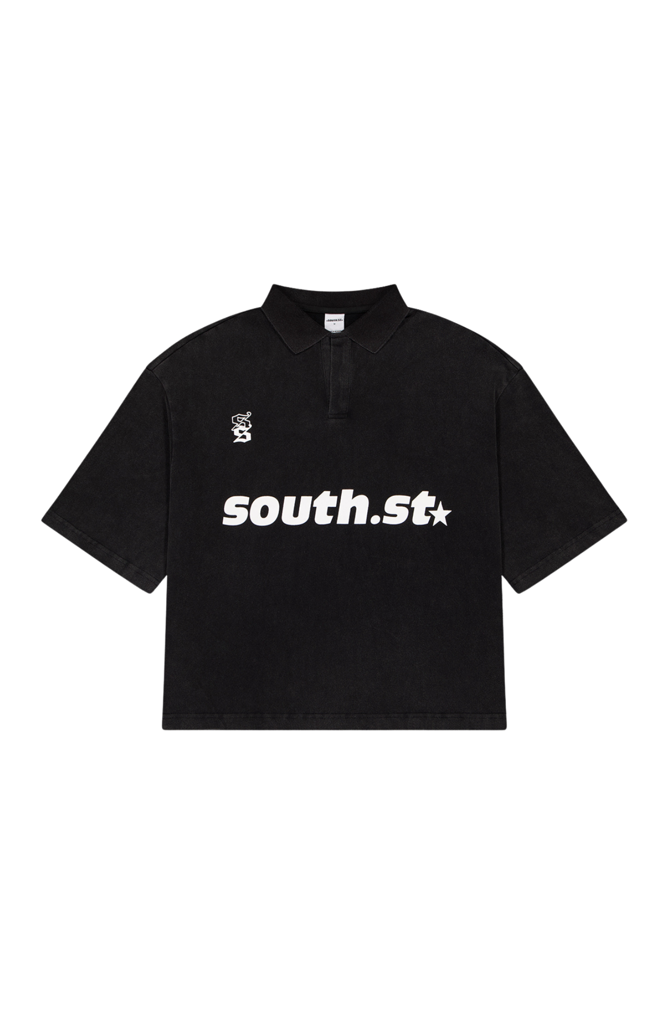 SST POLO - Washed Black