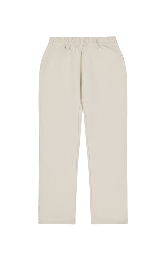 VINTAGE STITCHED LOGO SWEATPANTS - Washed bone