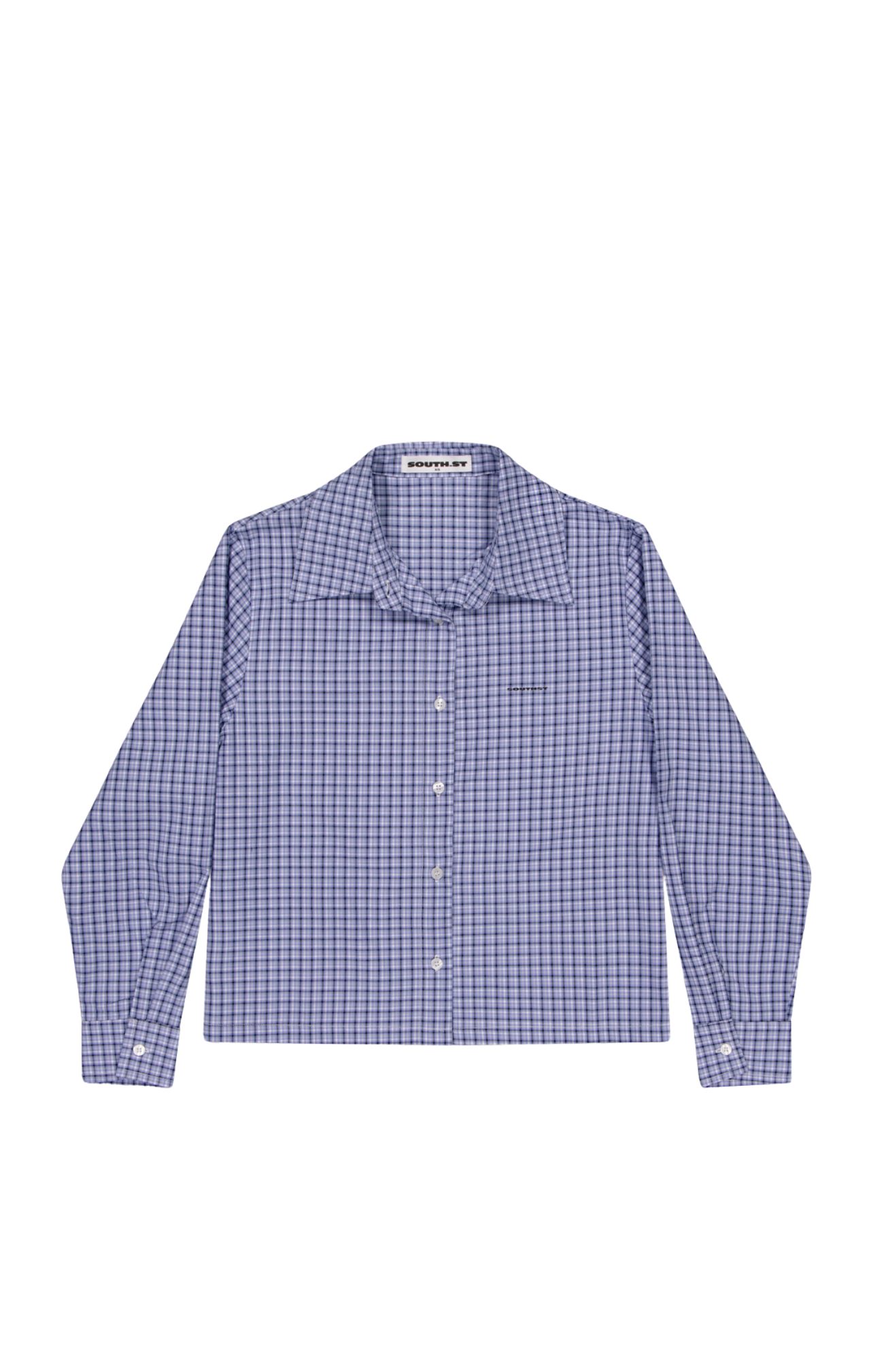 SST ROME CHECK SHIRT - Blue – SOUTHST UK
