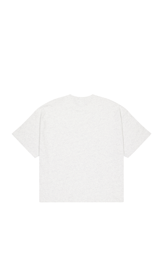 SOUTH TEE - Marl Grey / Navy