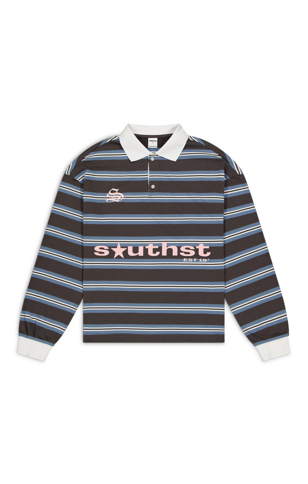 SST POLO LONG SLEEVE - Blue