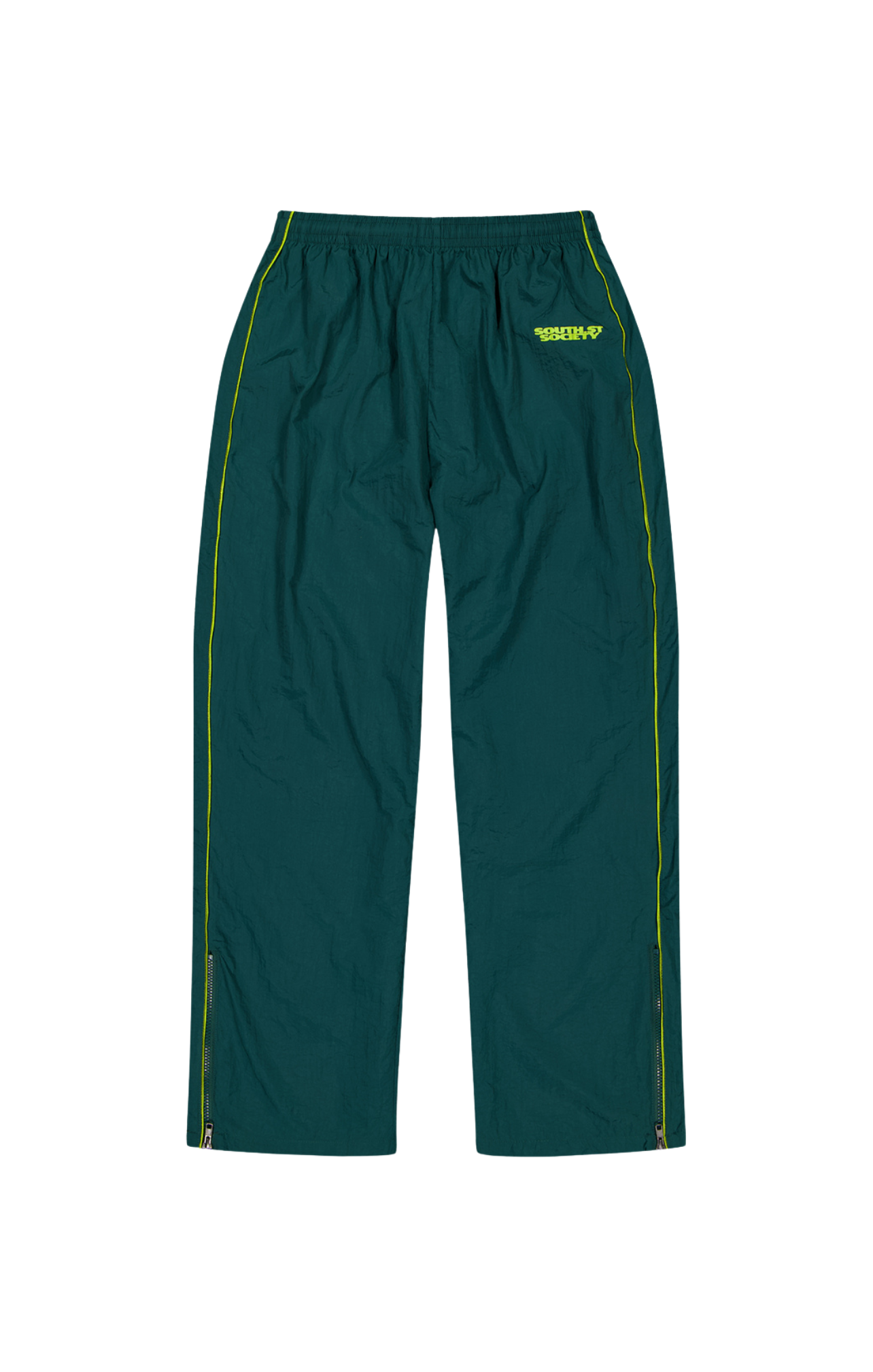 SOCIETY TRACK PANTS - Green