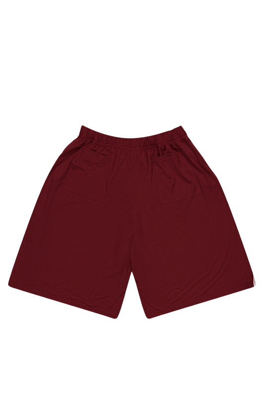 SST MESH SHORTS LONG - Wine
