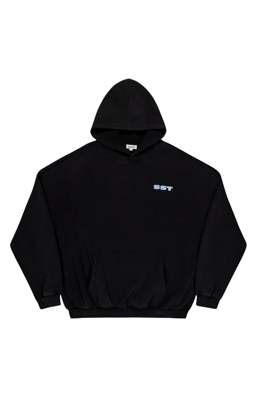 "SUNDAY" HOODY - Washed Black
