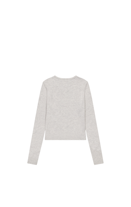 SST LONG SLEEVE TOP - Grey