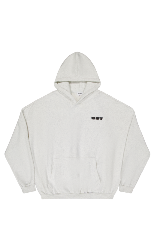 "SUNDAY" HOODY - Marl Grey