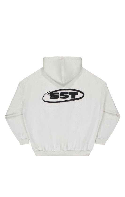 "SUNDAY" HOODY - Marl Grey