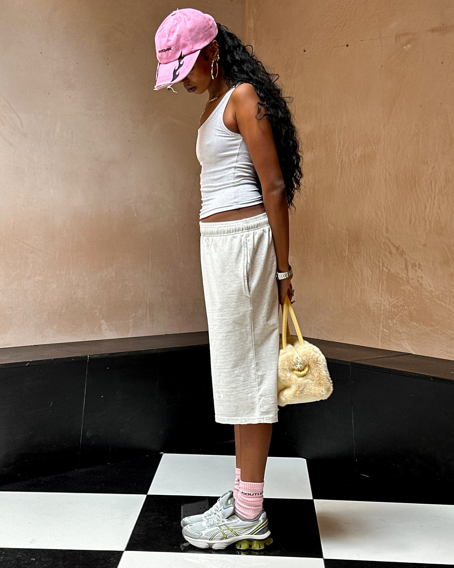 SST FLAME DAD CAP - Pink