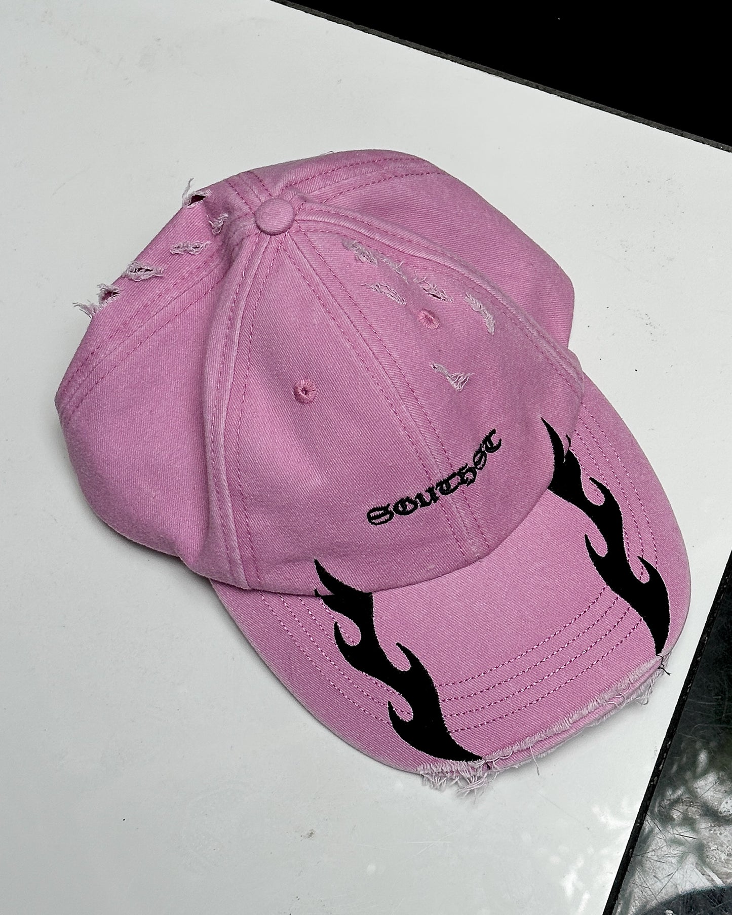 SST FLAME DAD CAP - Pink