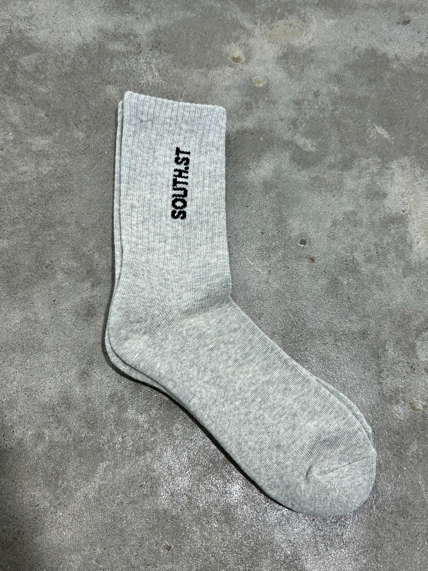 "CREW" SOCKS - Grey