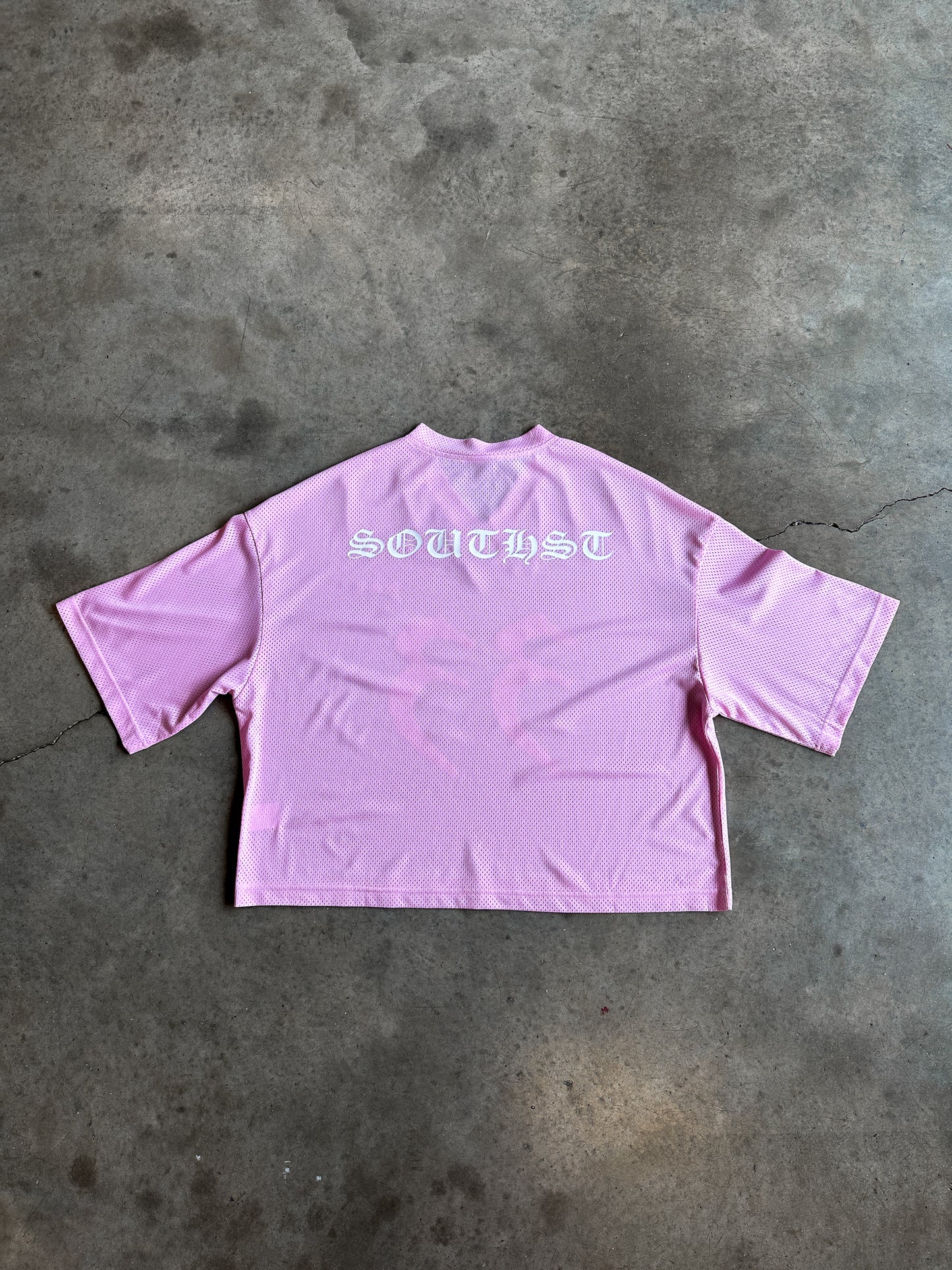 CASEY X SST MESH TEE - PINK
