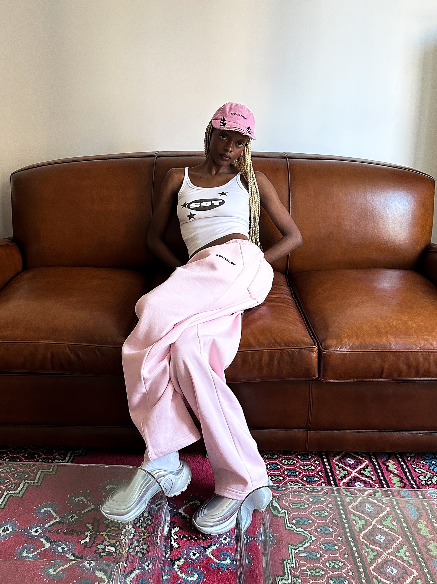 SST STAR TANK - White