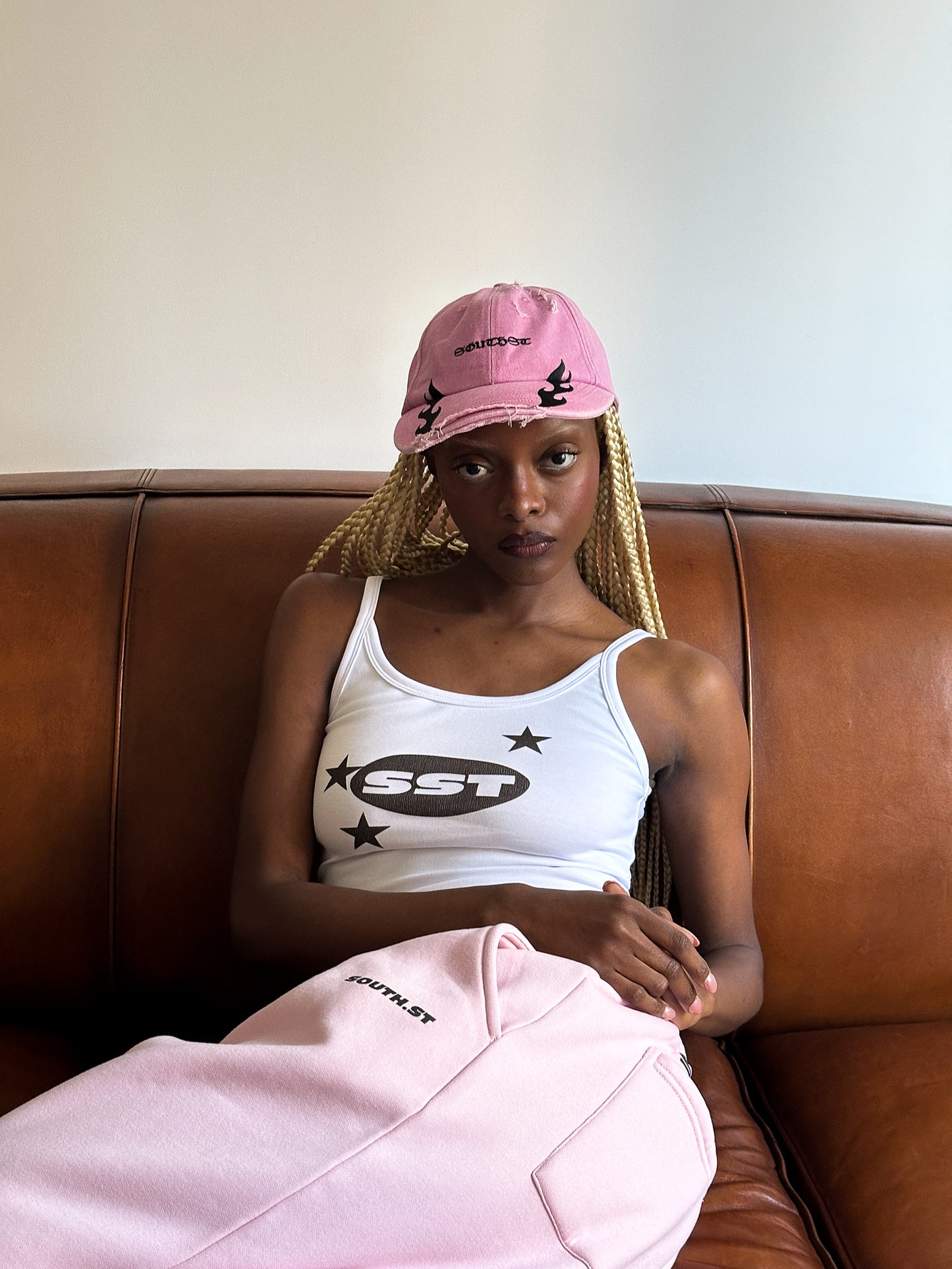 SST STAR TANK - White