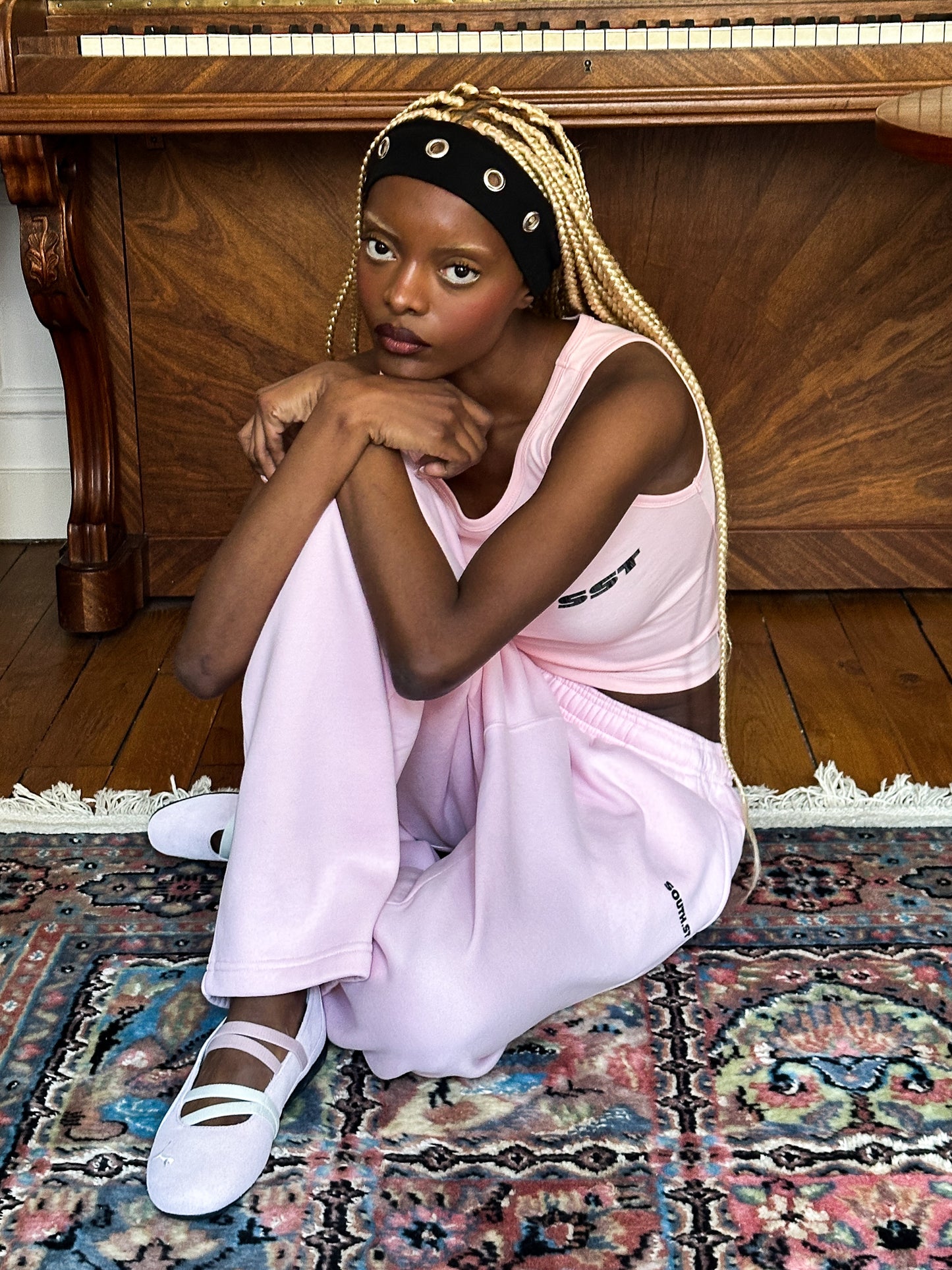 SST STAR TANK - Pink