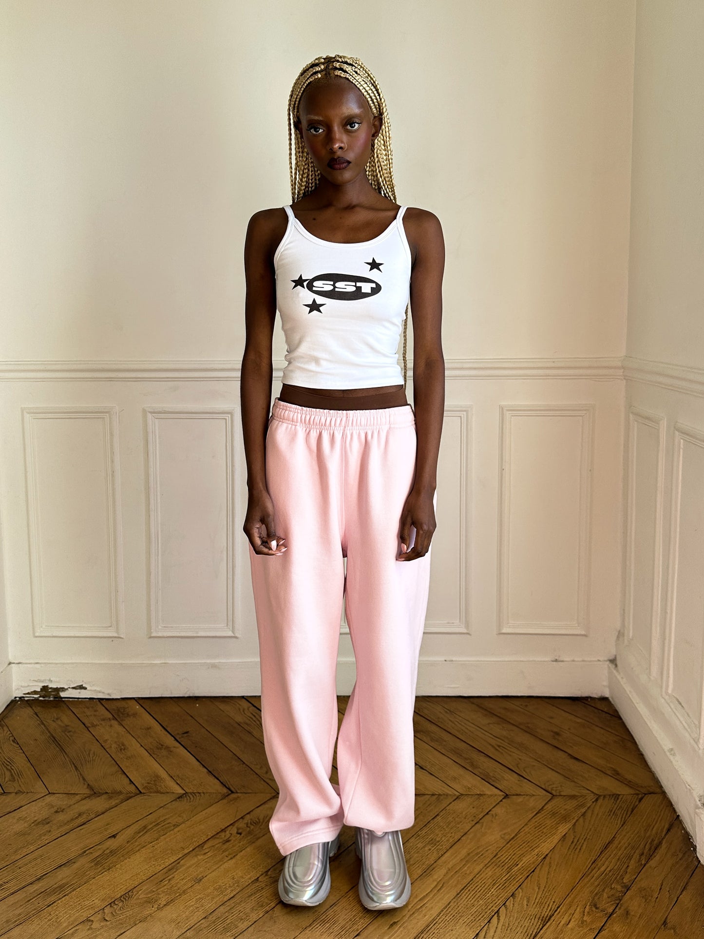 SST STAR TANK - White