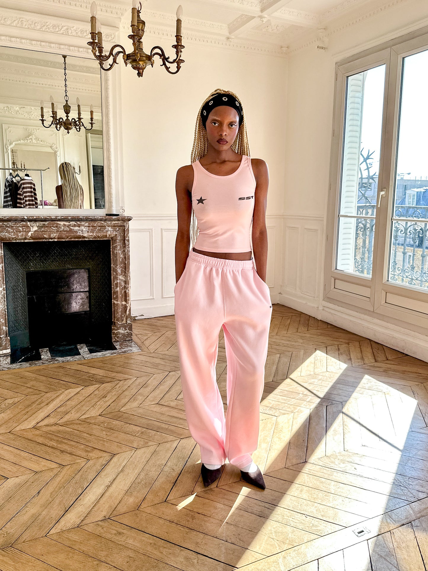 SST STAR TANK - Pink