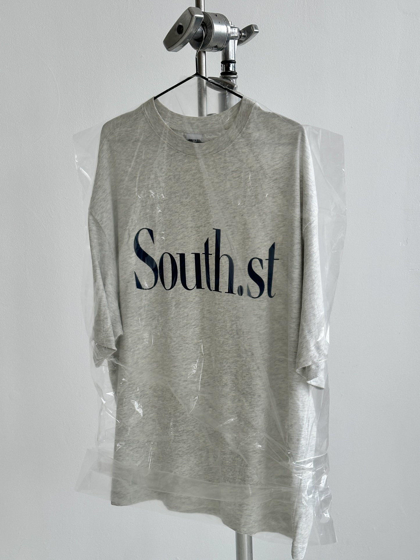 SOUTH TEE - Marl Grey / Navy