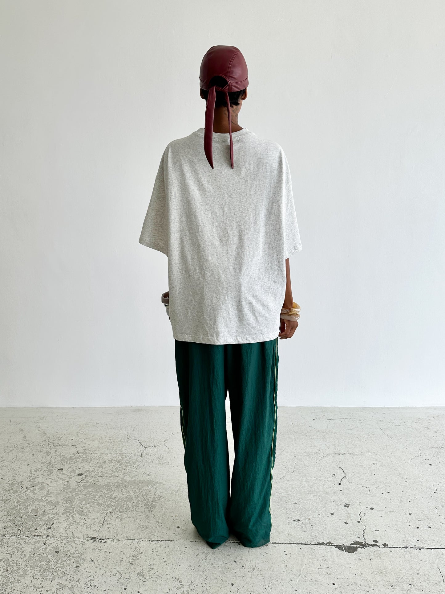SOCIETY TRACK PANTS - Green