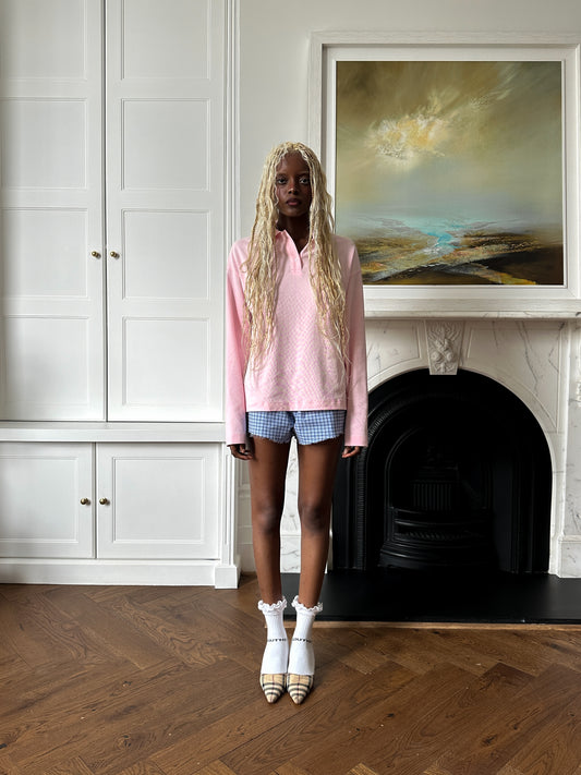 SST POLO LS - Pink
