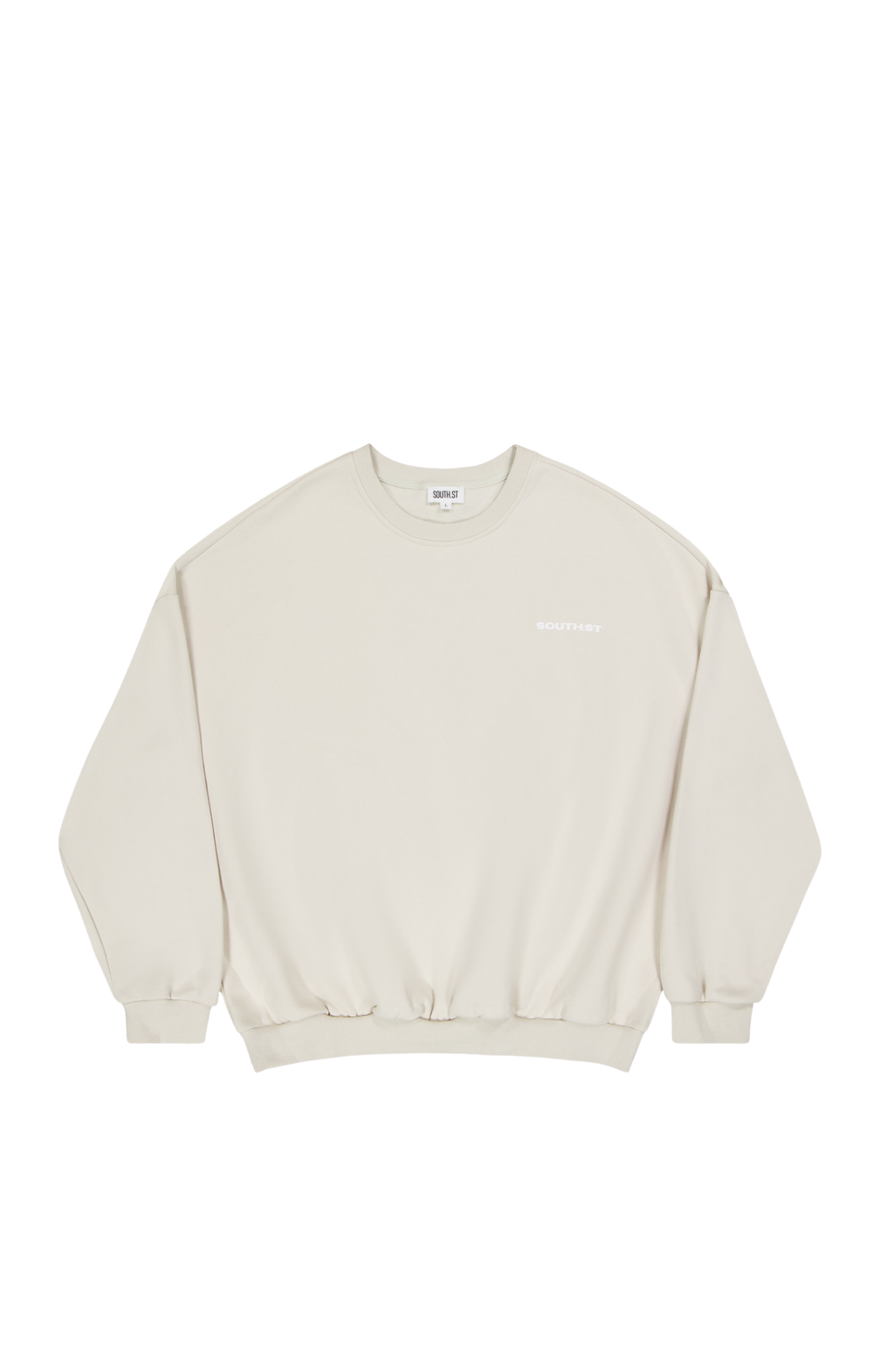 "DISTORT" SWEATSHIRT - Bone