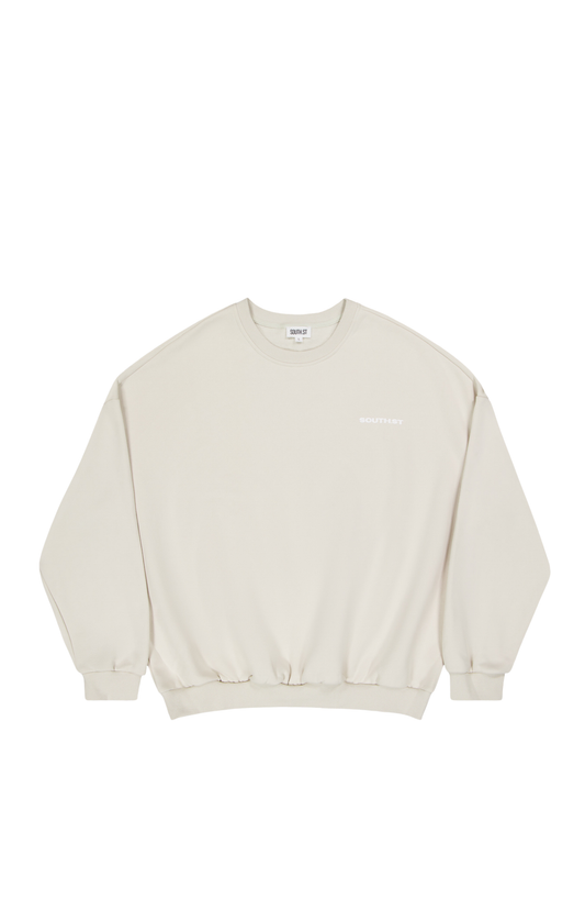 "DISTORT" SWEATSHIRT - Bone