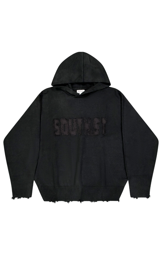 UPLOAD KNIT HOODY