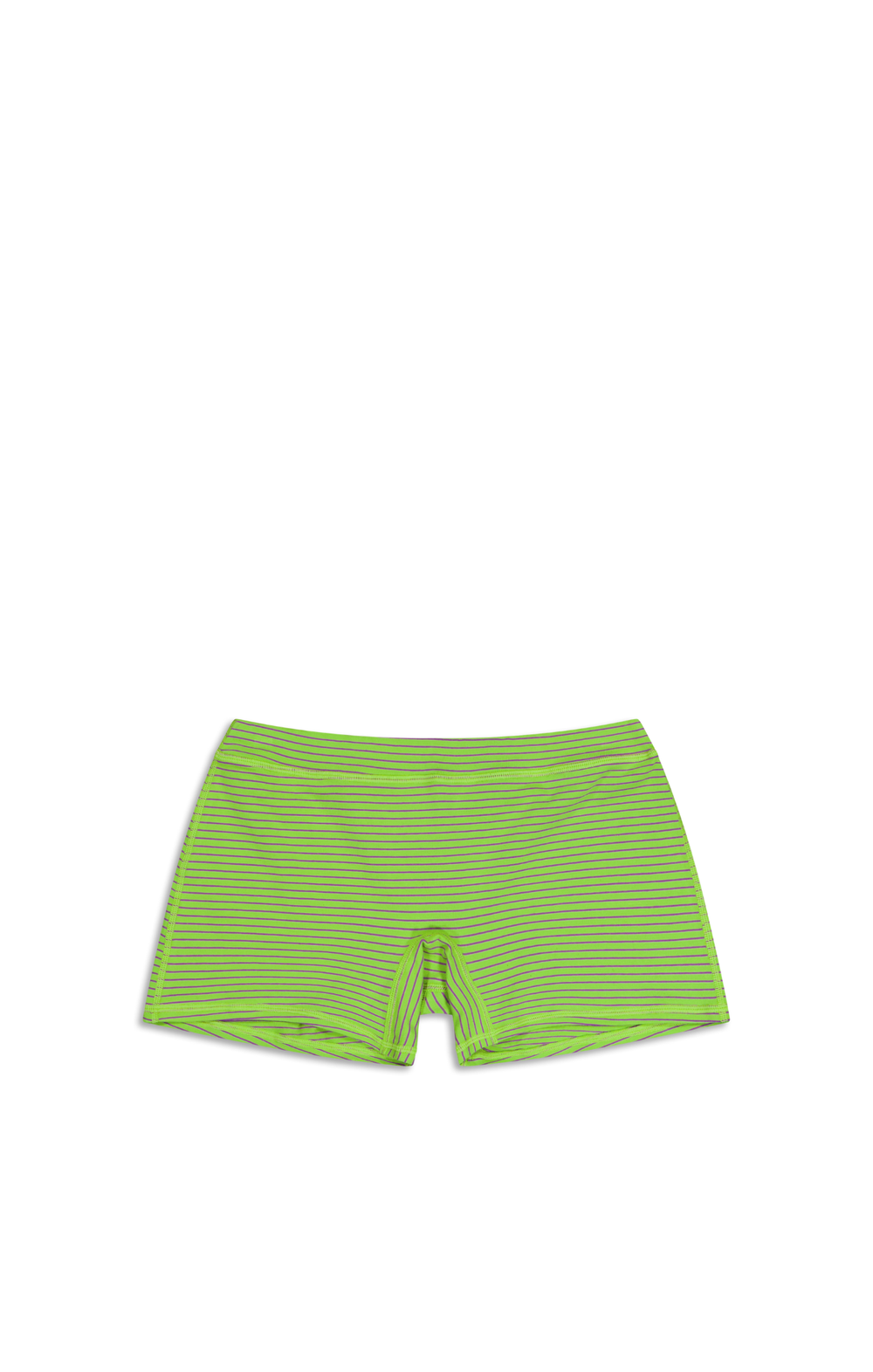 SST MINI SHORTS - Green stripe