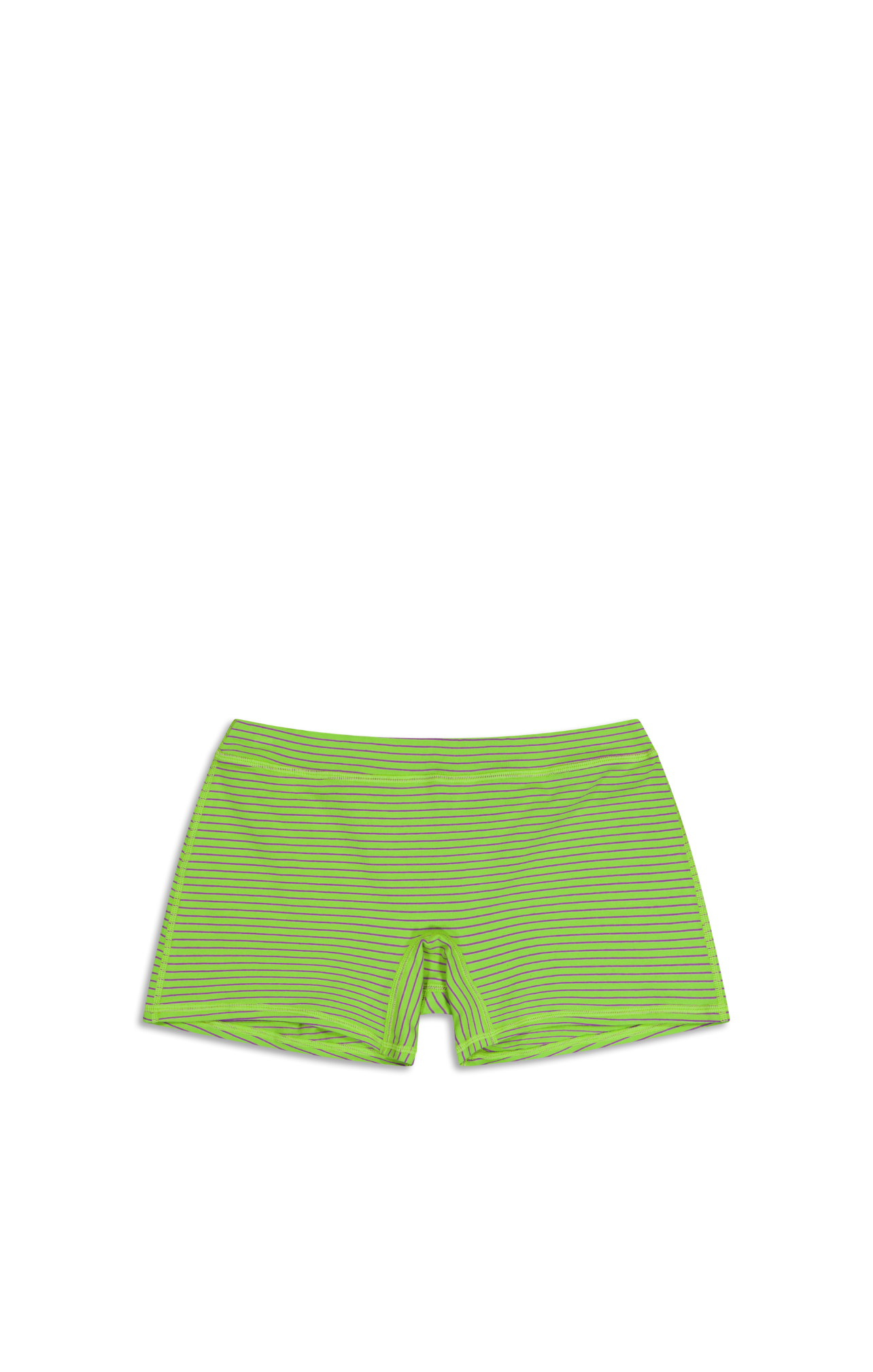 SST MINI SHORTS - Green stripe