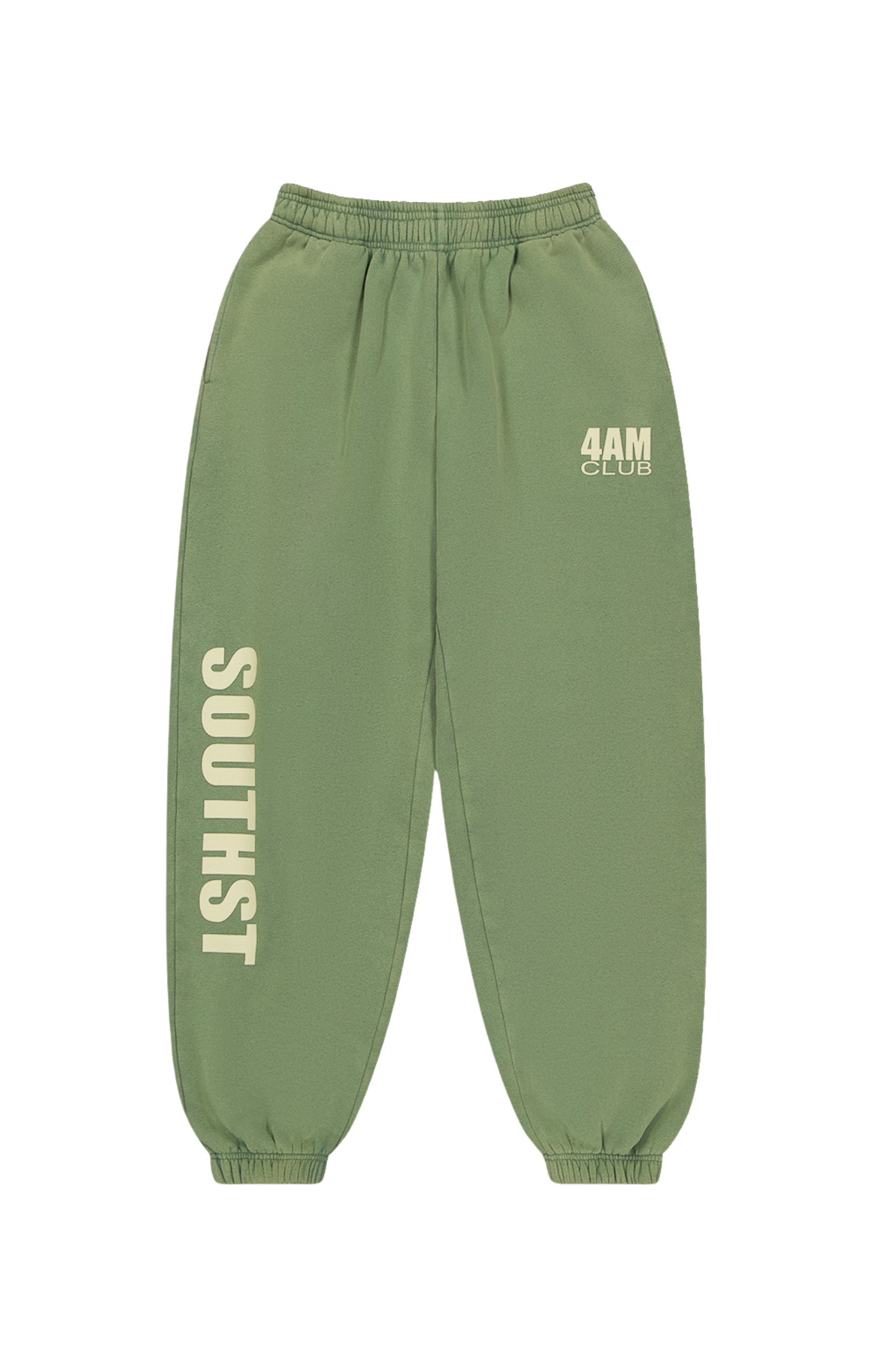 4AM SWEATPANTS - Washed Green