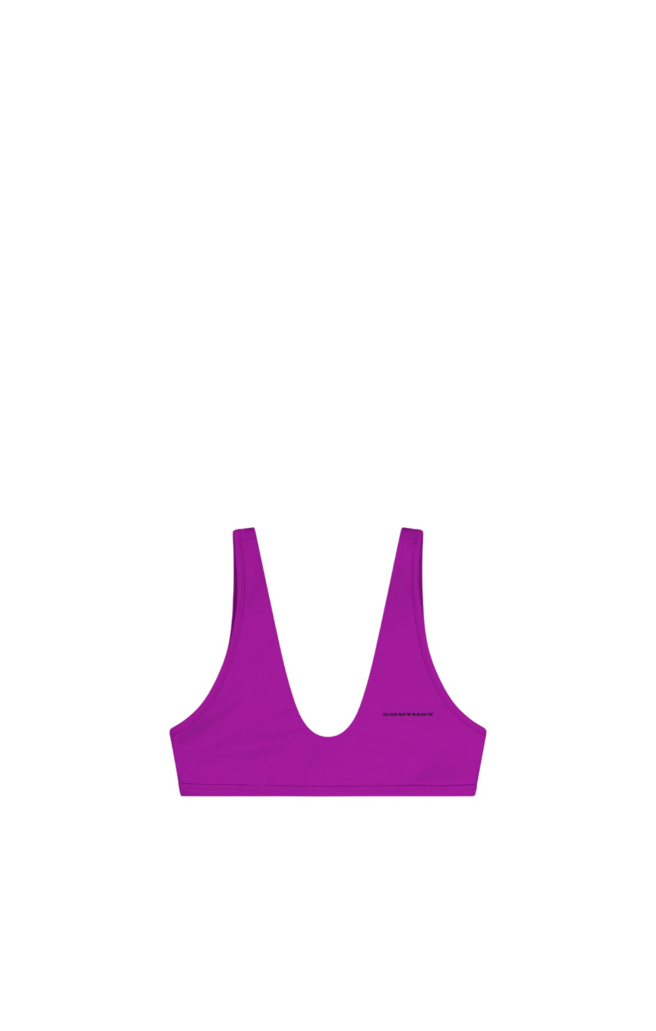 SST SPORTY CROP - Purple