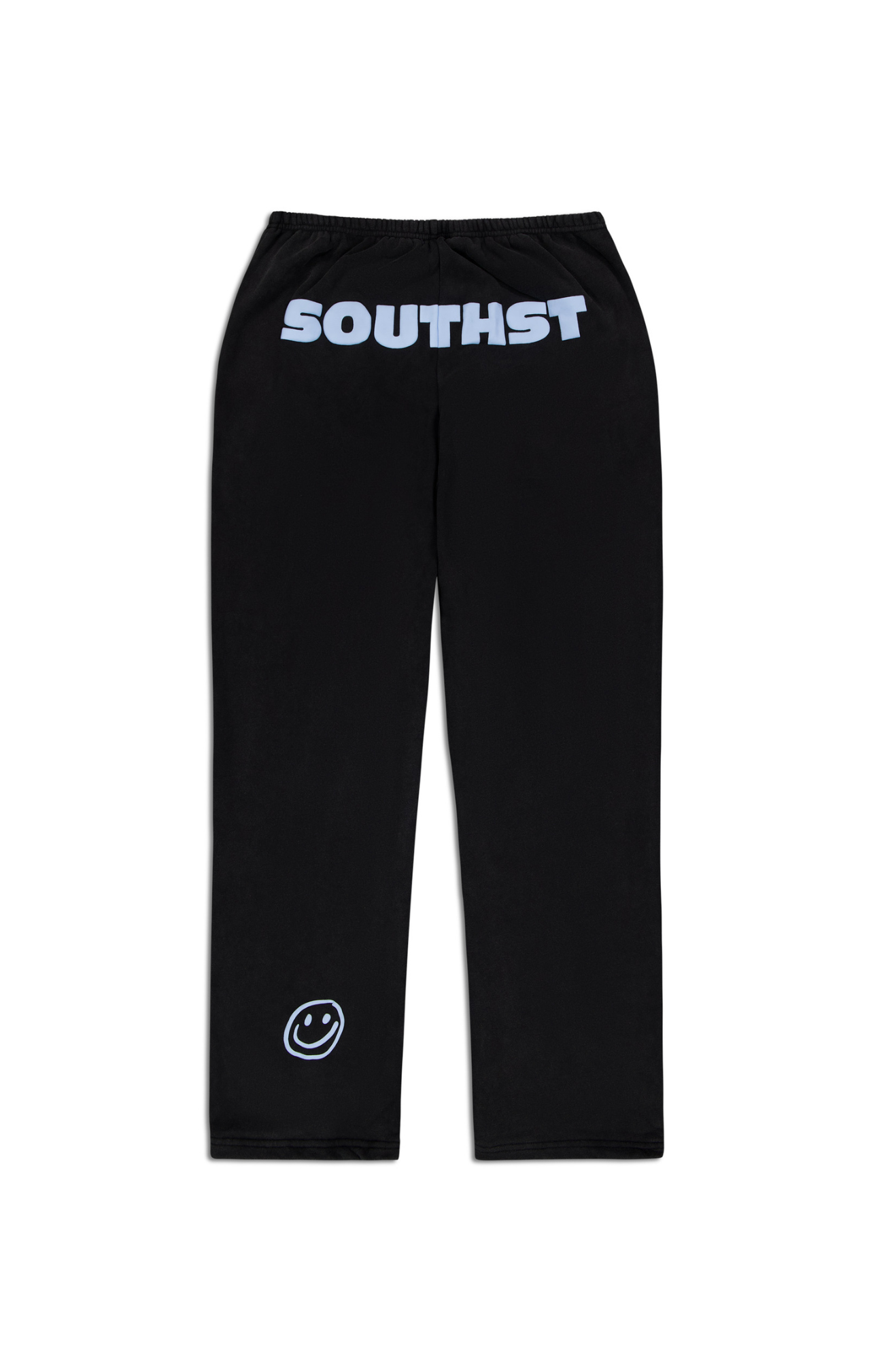 "SUNDAY" STRAIGHT LEG SWEATPANTS - Washed Black