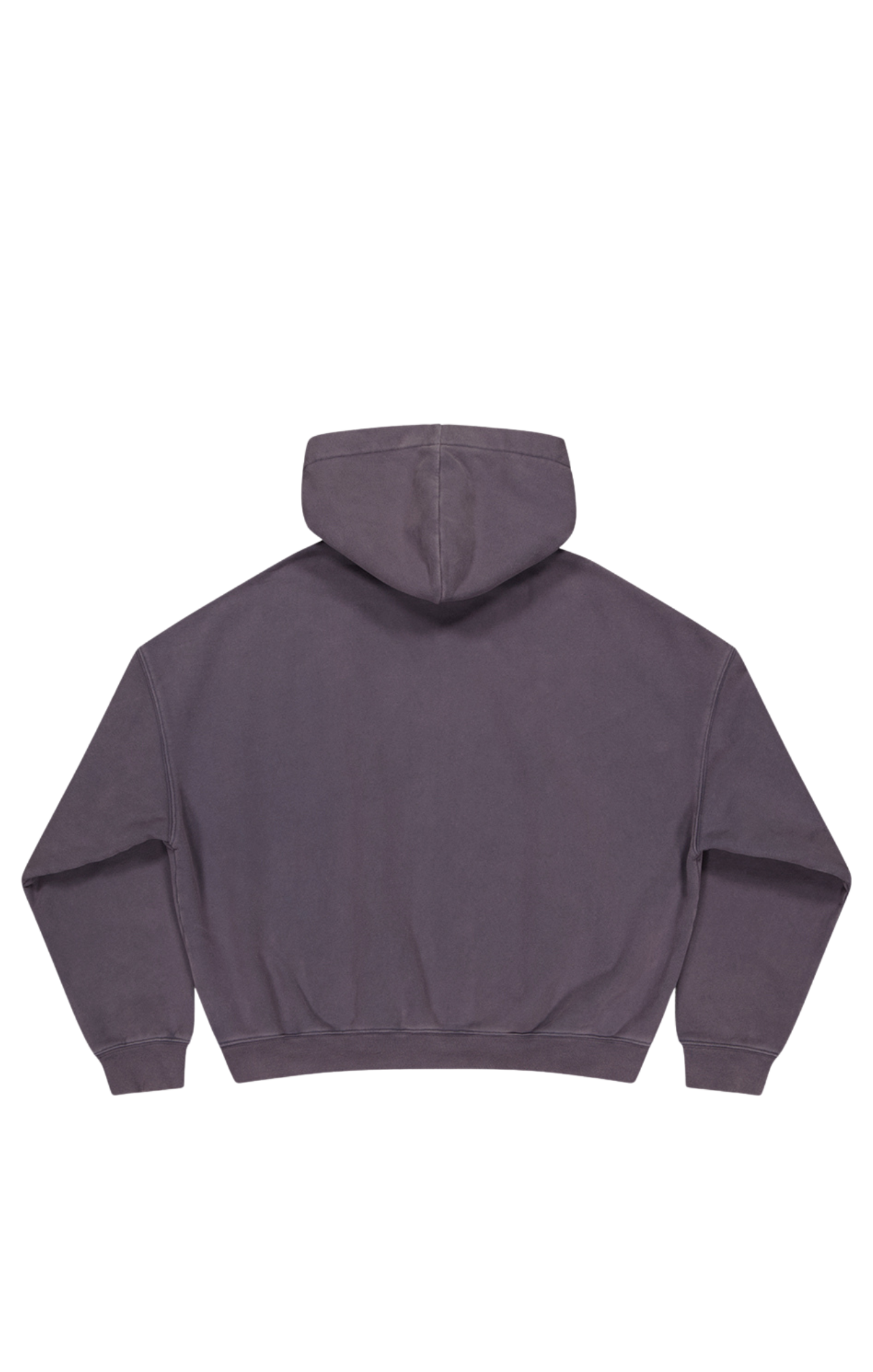 SST ZIP HOODY - Washed Navy Grey