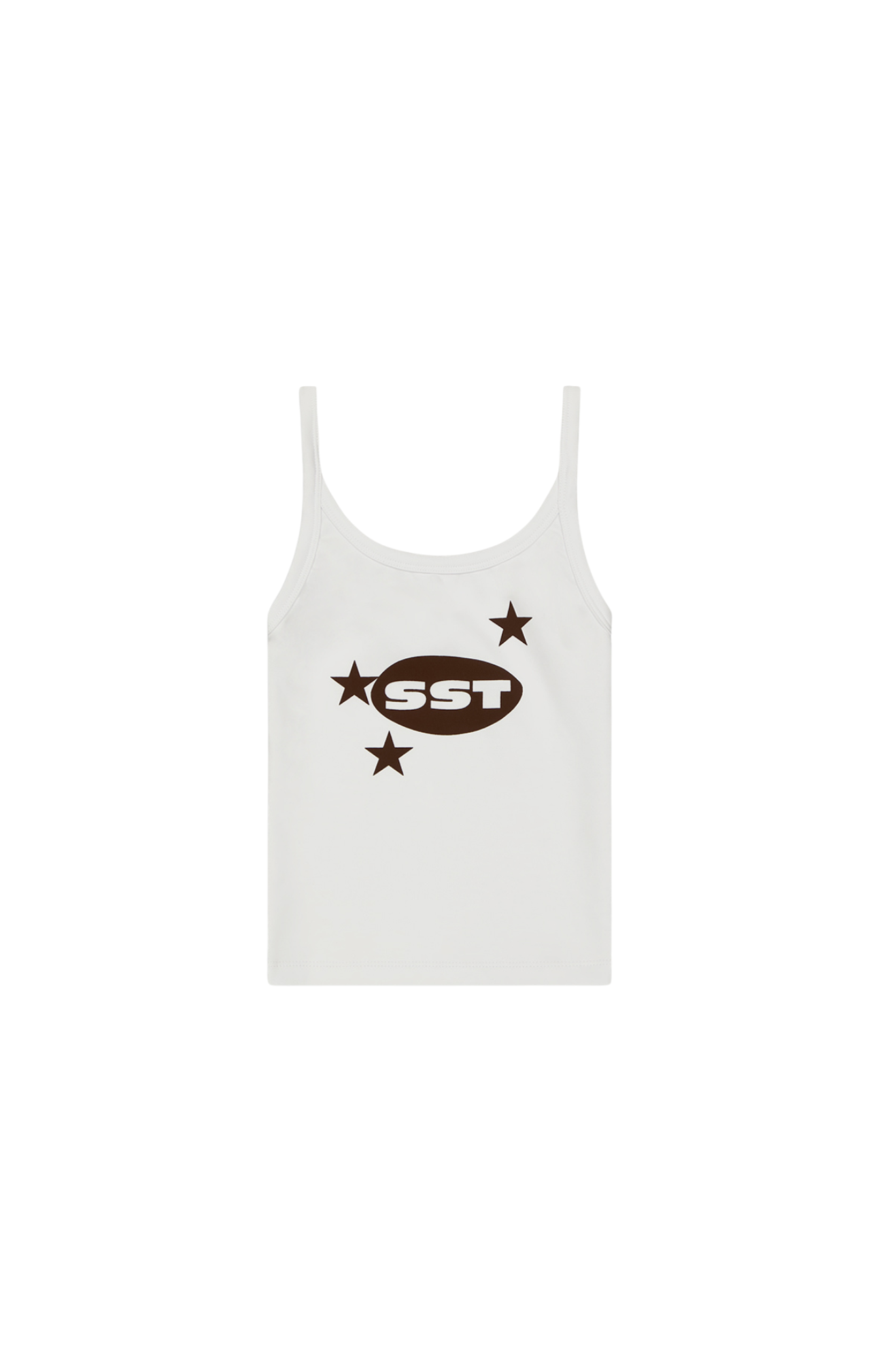 SST STAR TANK - White