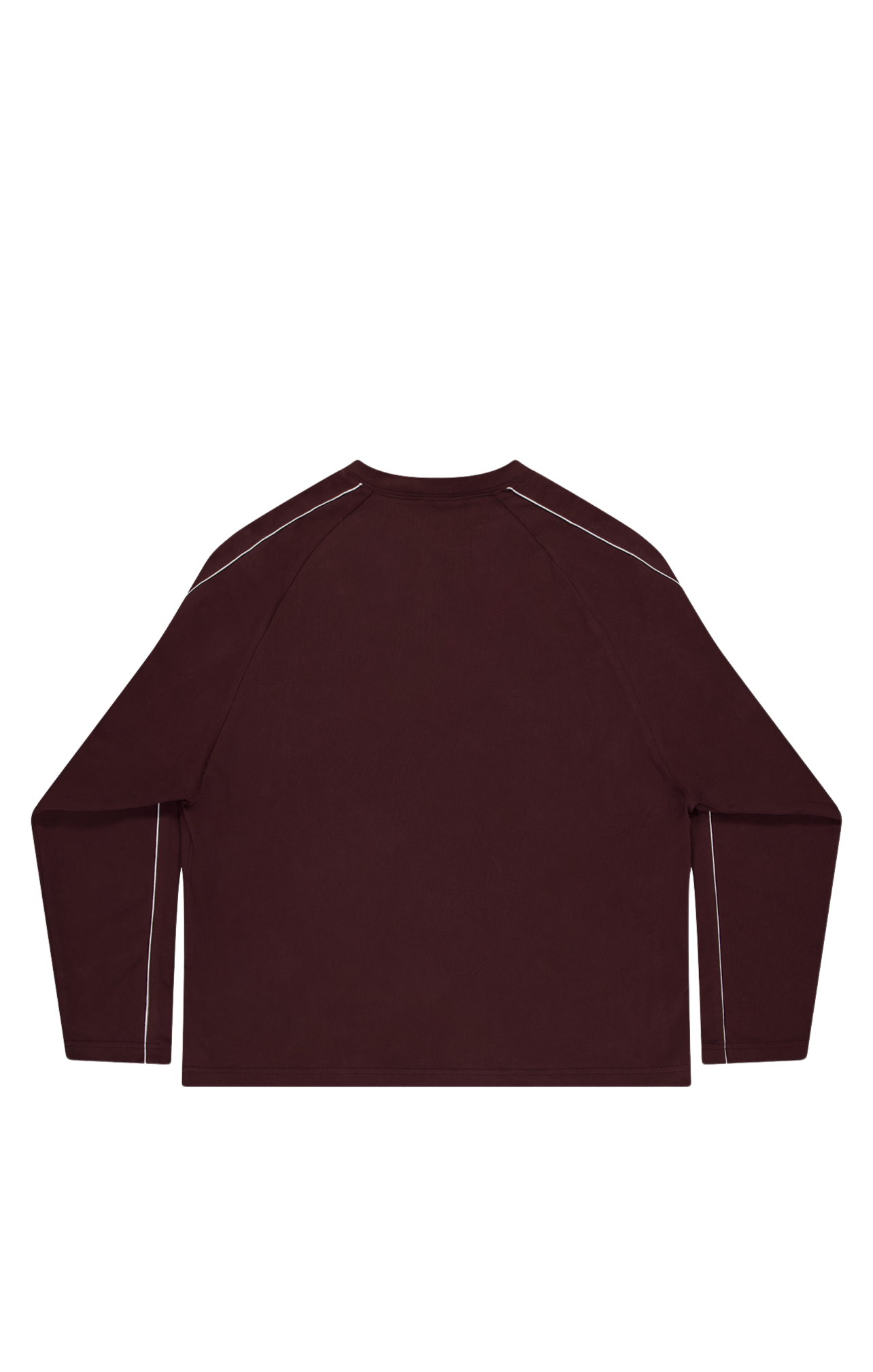 PLAYERS LONG SLEEVE - Burgundy / Brown