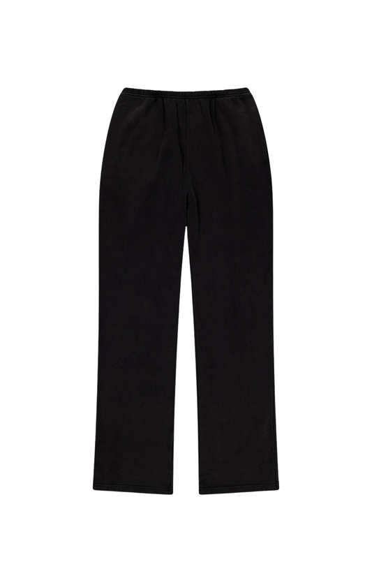SST SCRIPT SWEATPANTS - Washed Black (Pre Order)