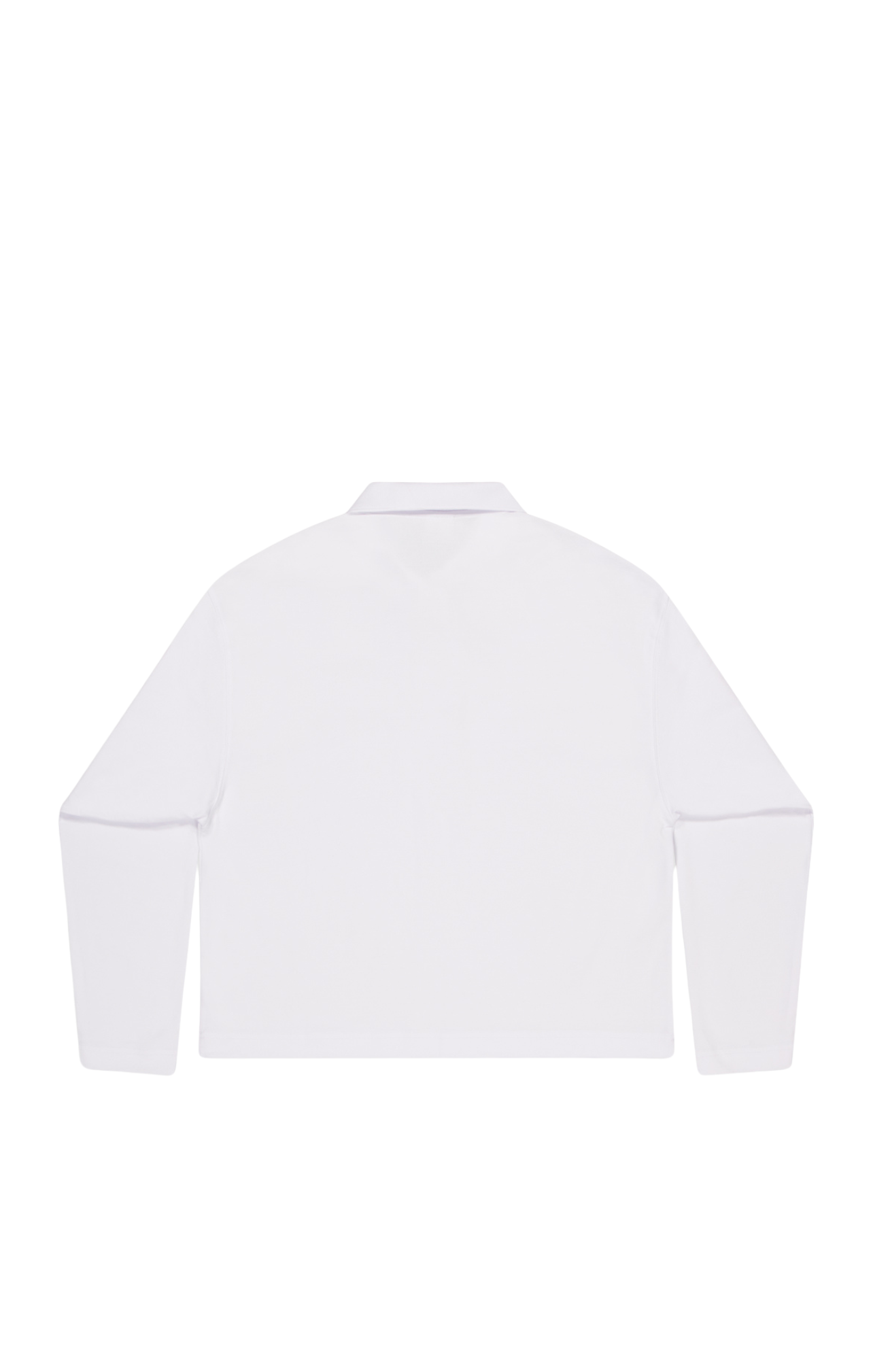 SST POLO LS - White