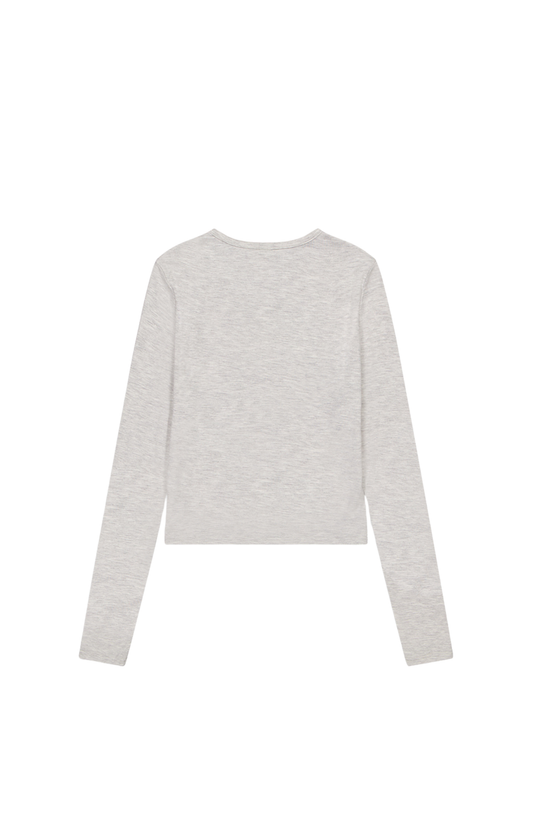 SST LONG SLEEVE TOP - Grey