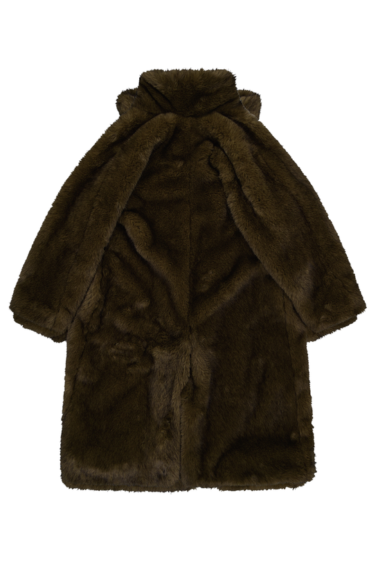 SST FUR COAT - Brown
