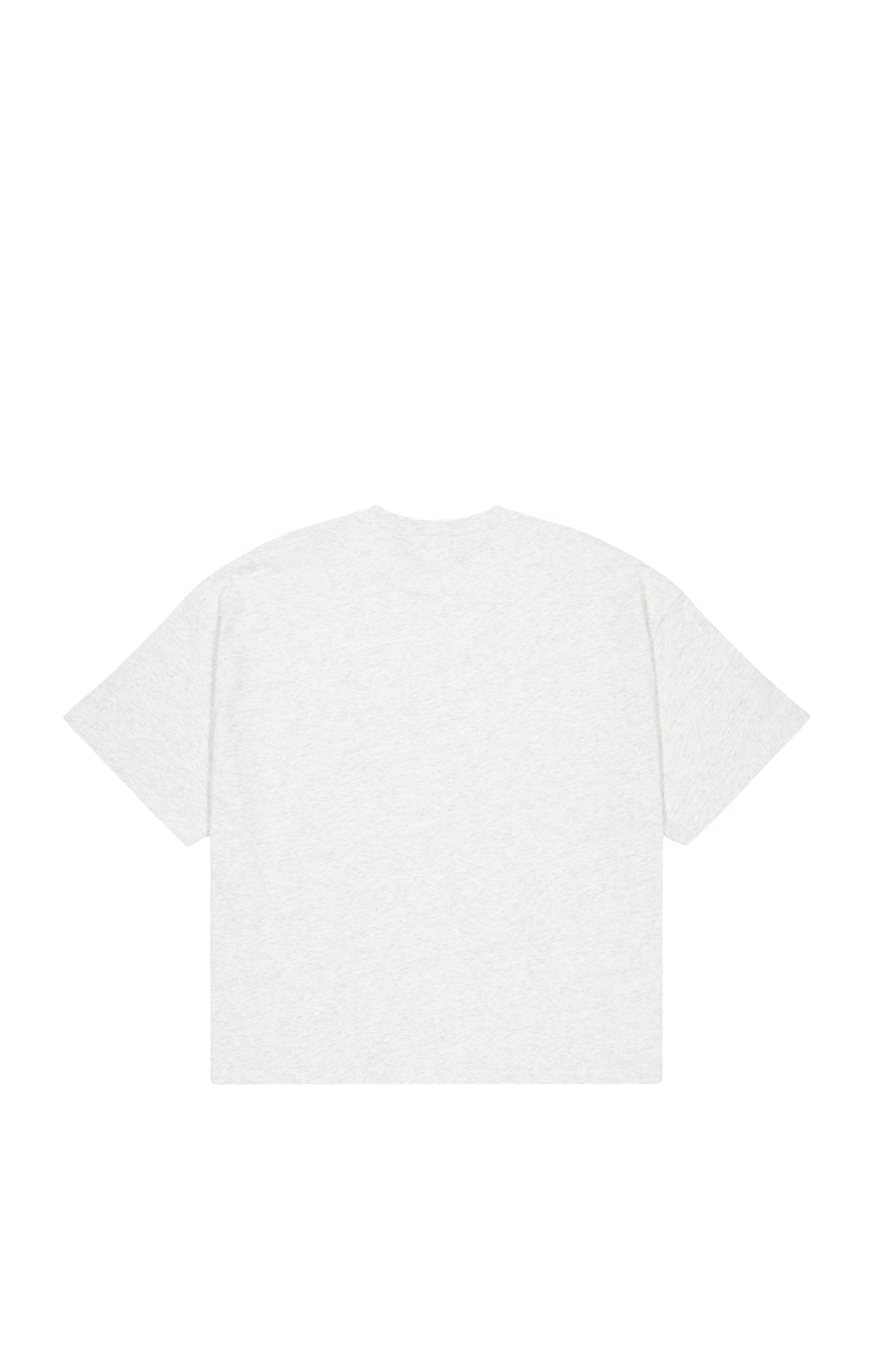 SOUTH TEE - Marl Grey / Navy