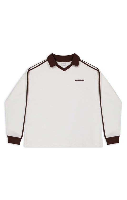 CLASSIC POLO SWEATSHIRT - Brown