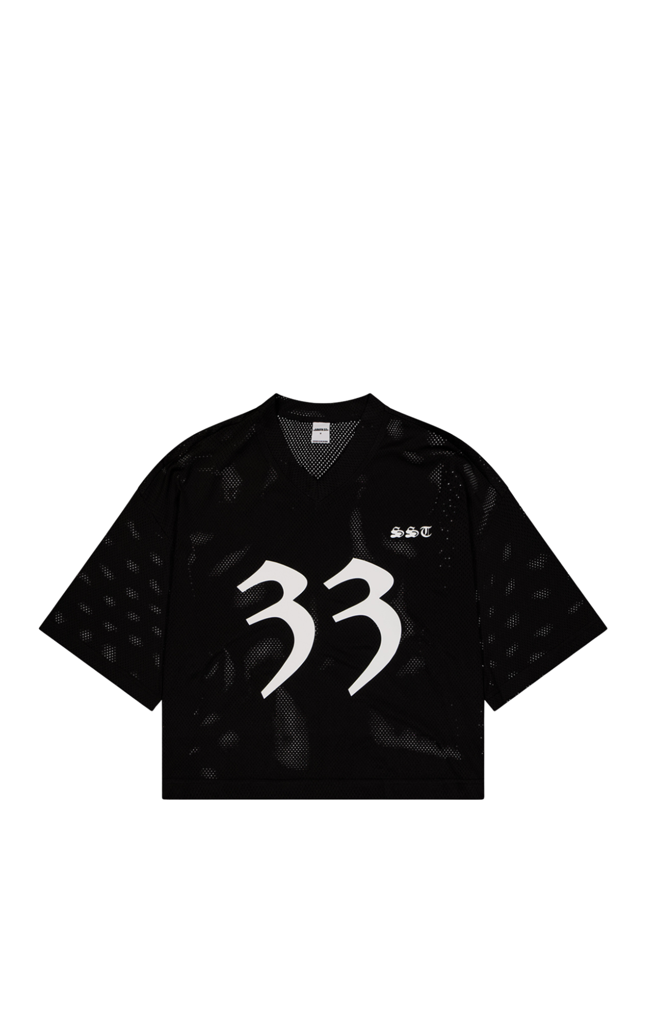 CASEY X SST MESH TEE - BLACK