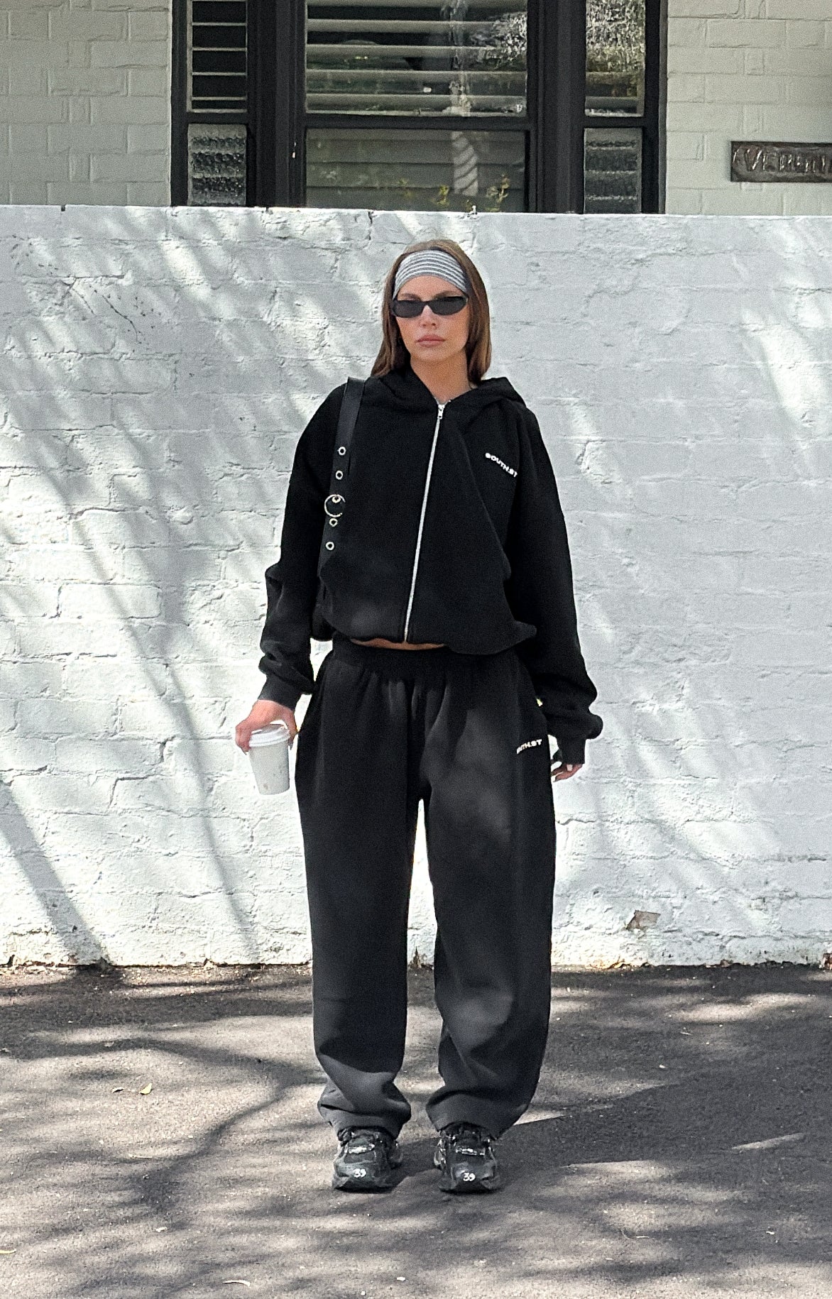 SIGNATURE SWEATPANTS - Washed Black