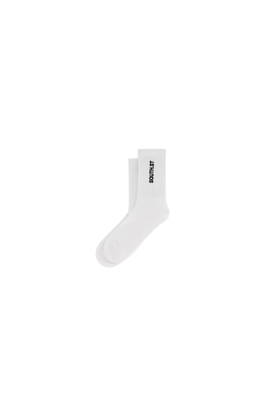 "CREW" SOCKS - White