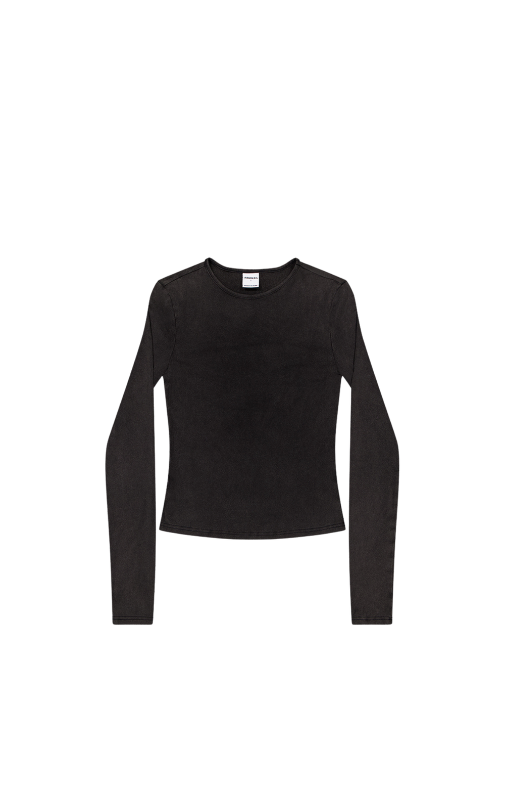 SST LONGSLEEVE TOP - Washed Black