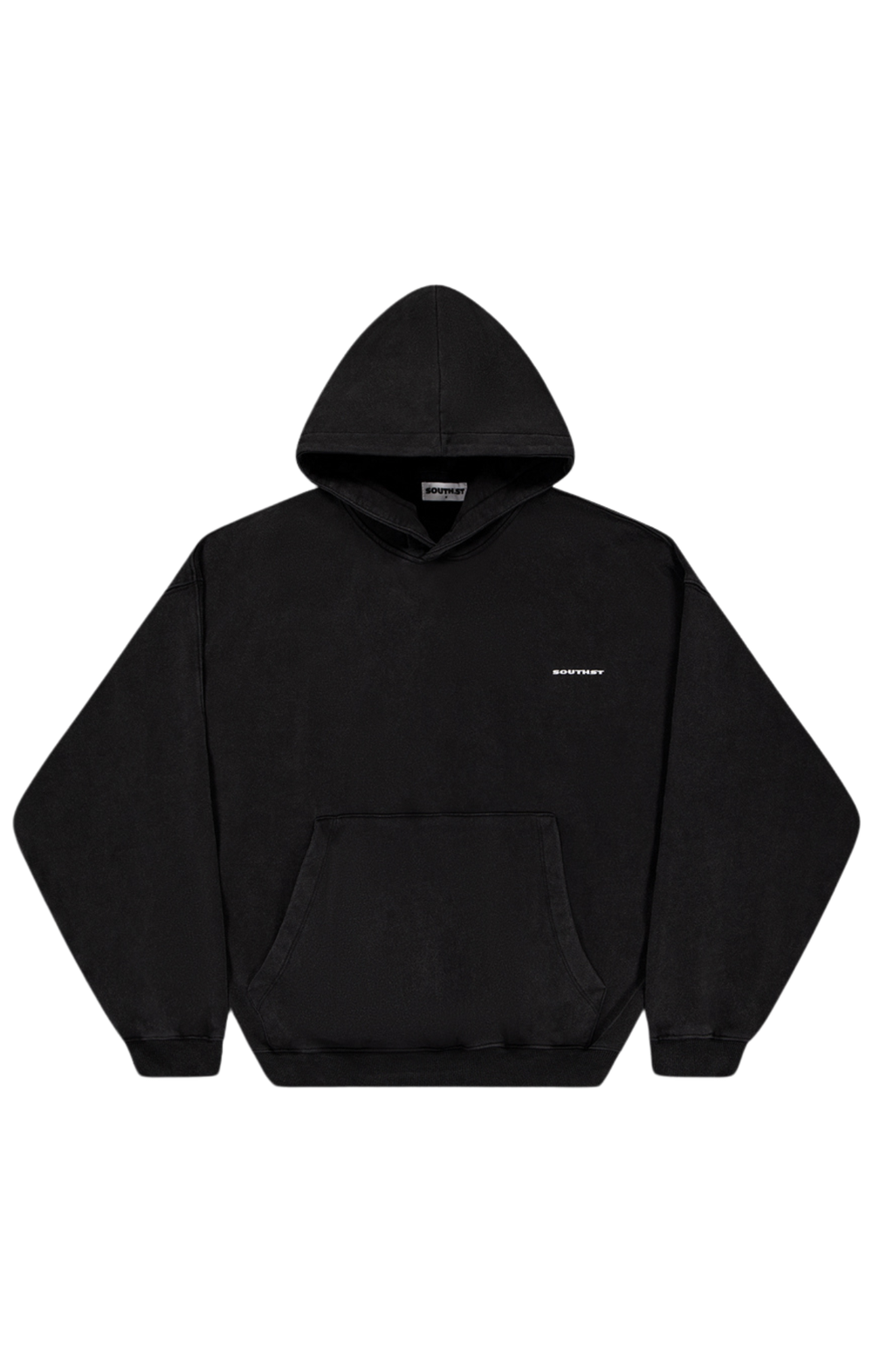 FORM HOODY - Washed Black