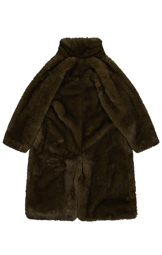 SST FUR COAT - Brown