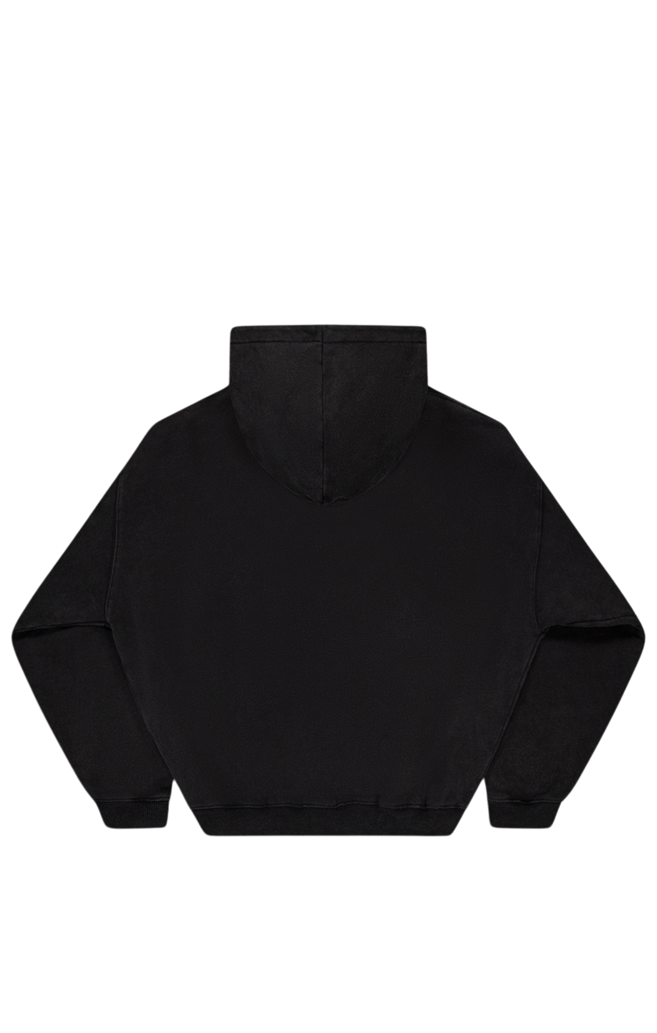 FORM HOODY - Washed Black